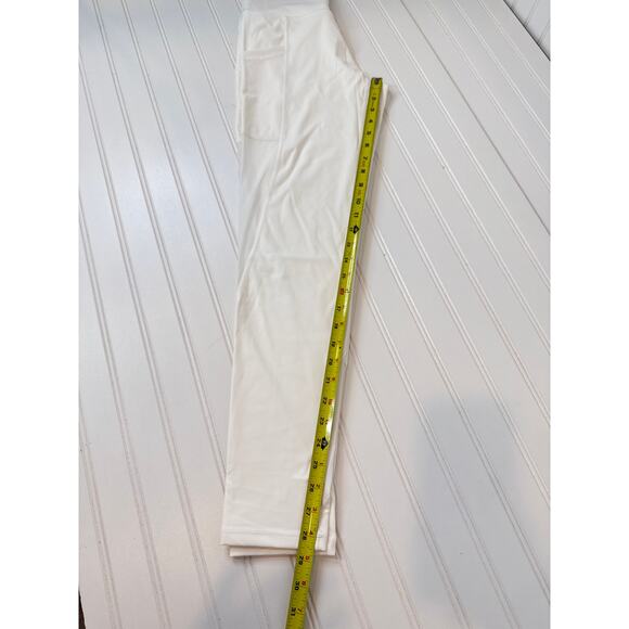 NWT Aerie Sidewalk Seamless Ribbed Crop Tee & Goals High Rise Leggings Bundle L - Picture 7 of 12